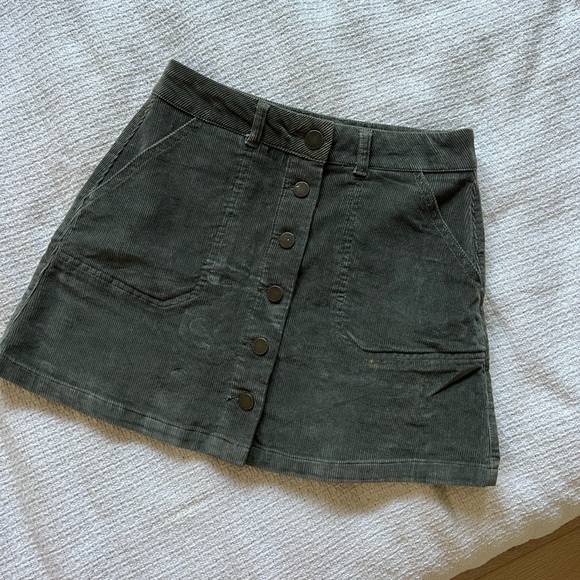 Corduroy Skirt - Picture 3 of 4